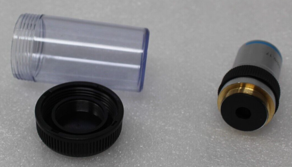 AmScope Fluor 40/0.65 160/0.17 Microscope Objective