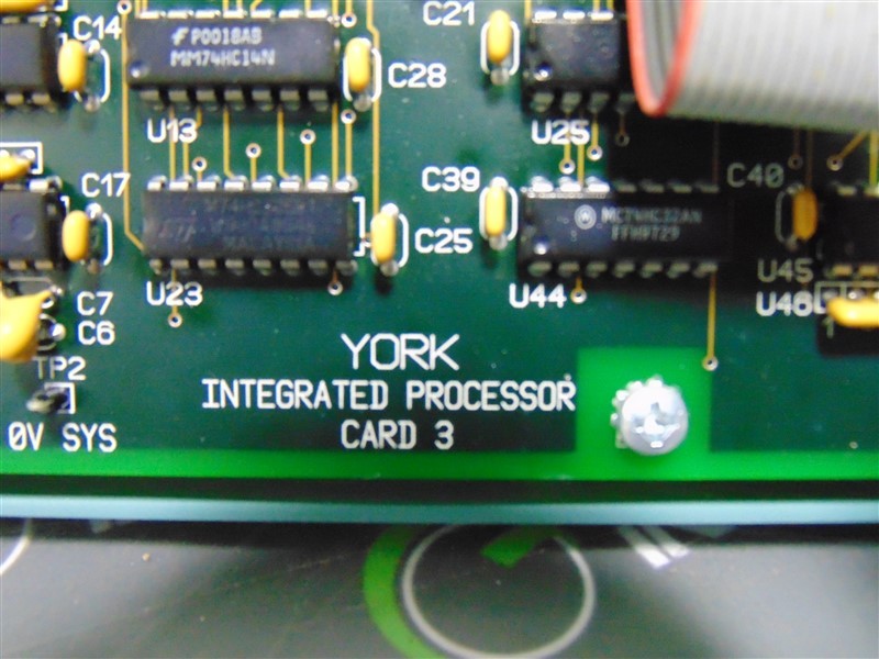USED York 031-01381-D001 Millennium Integrated Processor / Display Assembly