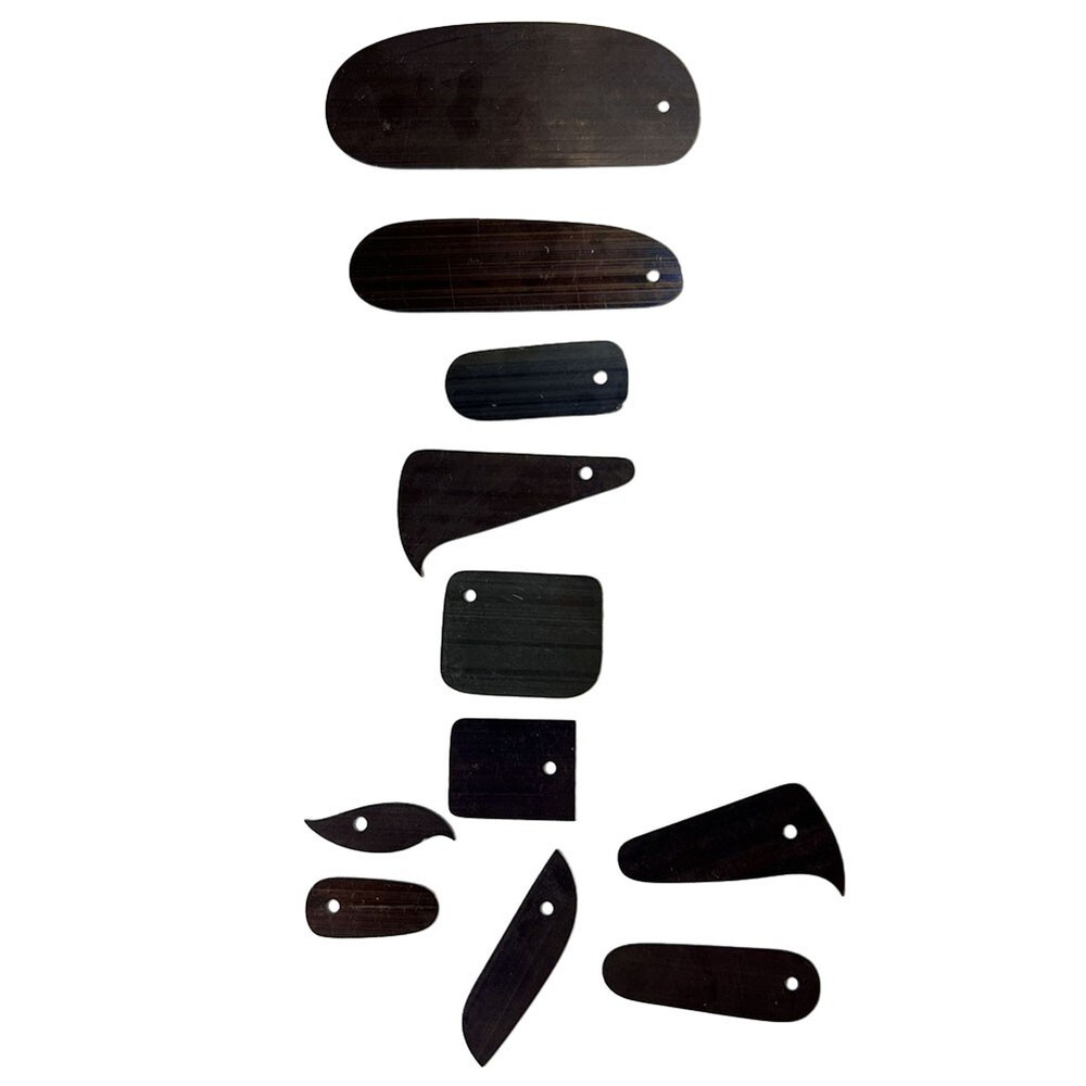 Violin Cello Making Luthier Tools 11PCS Function Scrapering Board-Cutter