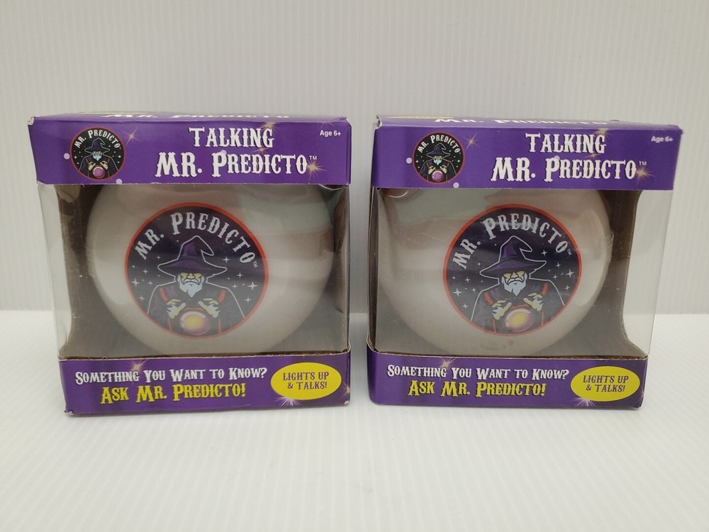 Mr. Predicto Fortune Telling Ball - Ask Question & He Speaks Answer - 1 Ball