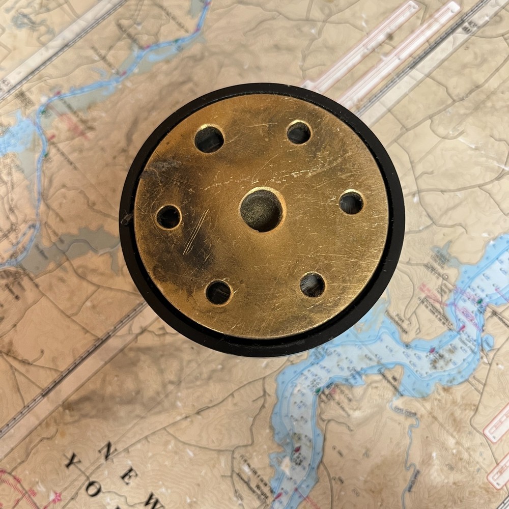 3" Anodized Aluminum Winch, 3" Base Diameter, 3-1/4" Height
