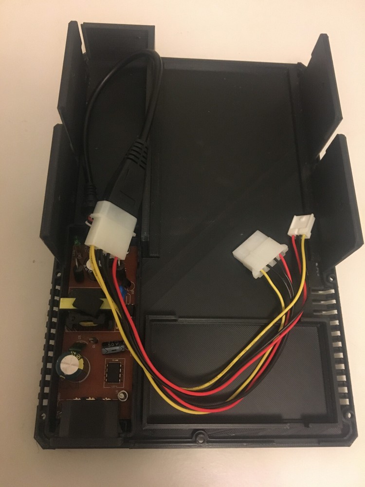 Case for Greaseweazle v4.1 + 3.5" + 5.25" Floppy drives