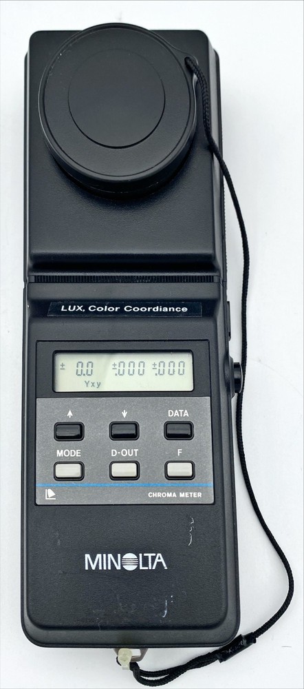 Konica Minolta CL-100 Chroma Meter with Hard Case & Accessories