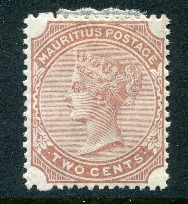 Mauritius #59 Victoria 2 C. [Mint Hinged]