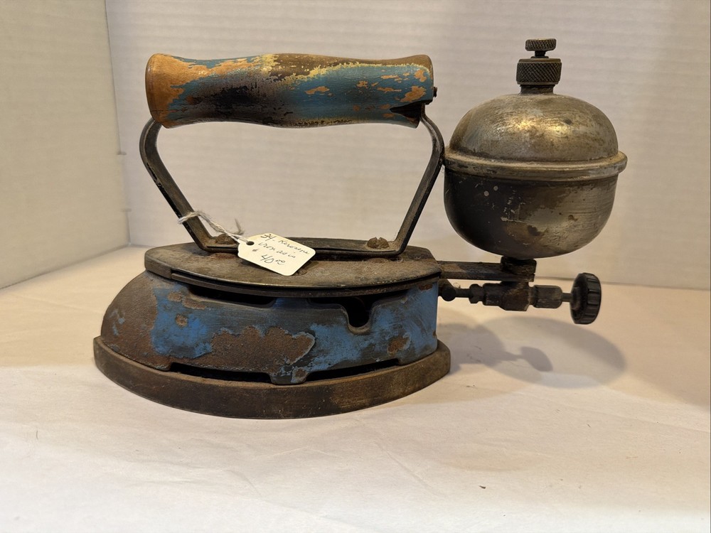 Coleman Gas Iron-Vintage-Antique-Untested-Display