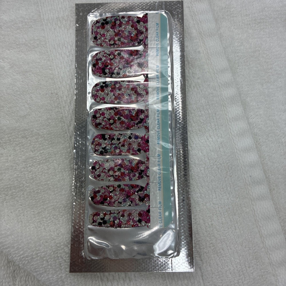 Opi Pure Lacquer Nail Apps-Pink/Silver Lace