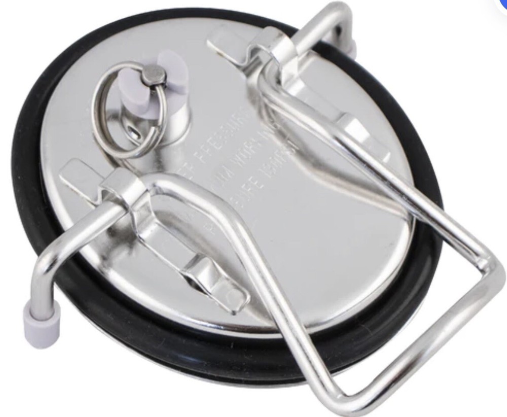 ITALY AEB beer keg REPLACEMENT LID pressure relief valve O ring seal NEW!!! OEM