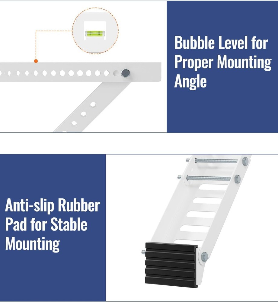 Air Conditioner Support Bracket, Heavy Duty Window AC Bracket Universal