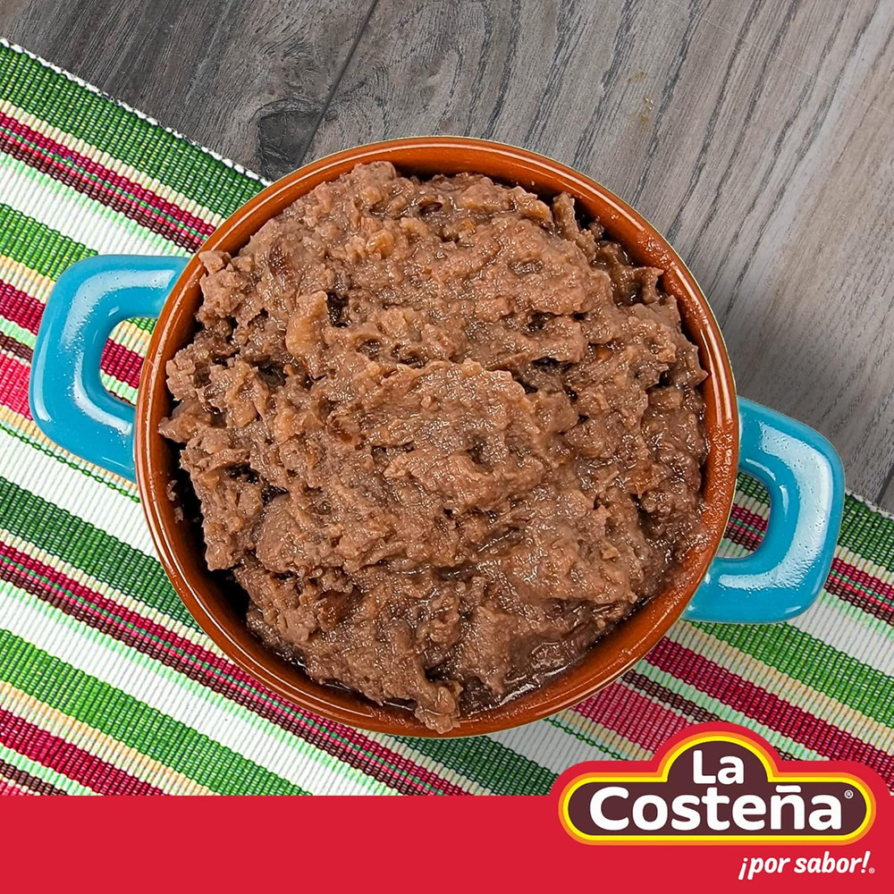 La Costeña Refried Black Beans 20.5 Oz (12-Pack)