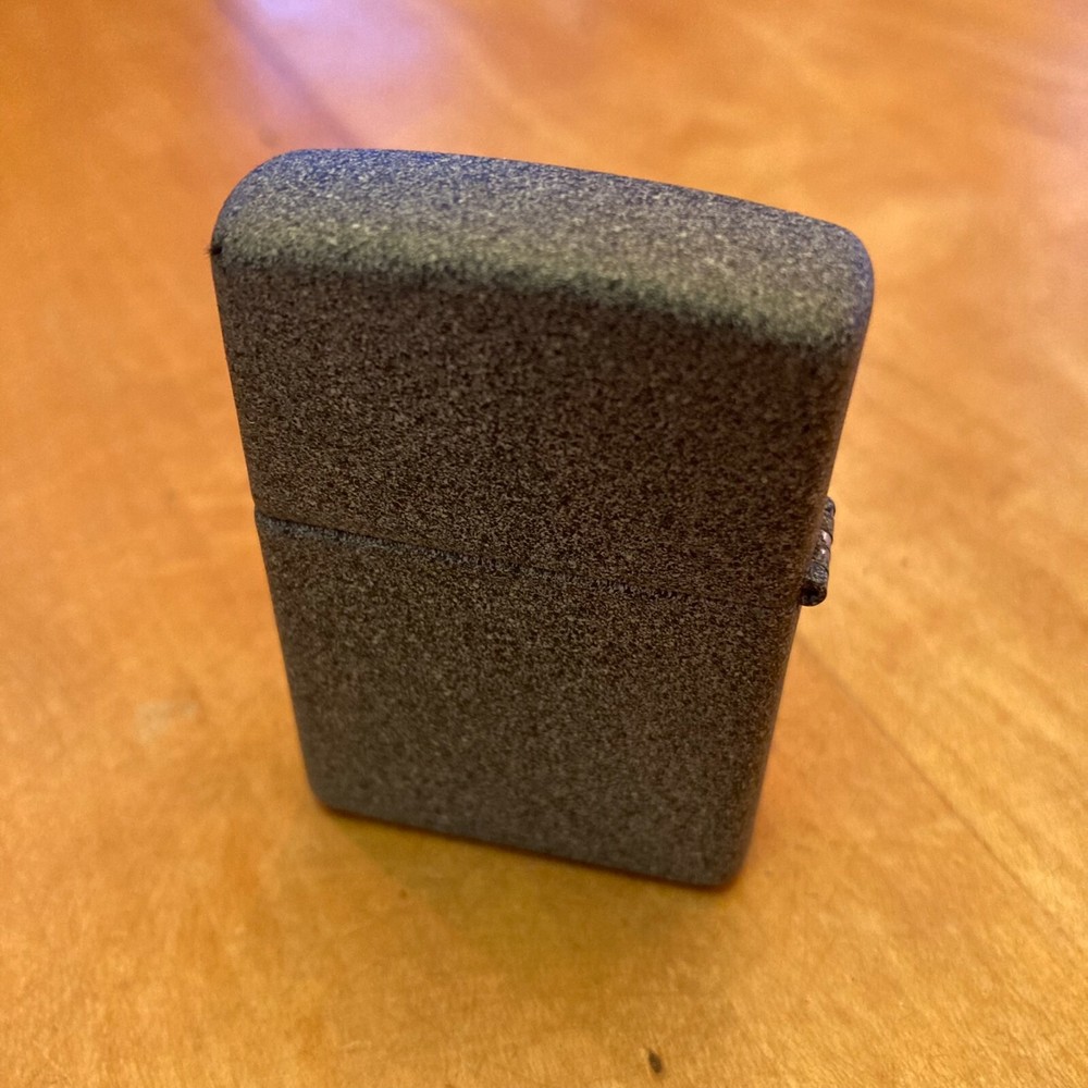 Genuine Zippo Iron Stone windproof Lighter CASE ONLY No Insert/Box