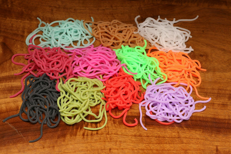 Hareline Dubbin - Caster's Squirmito The Original Squiggly Worm Material