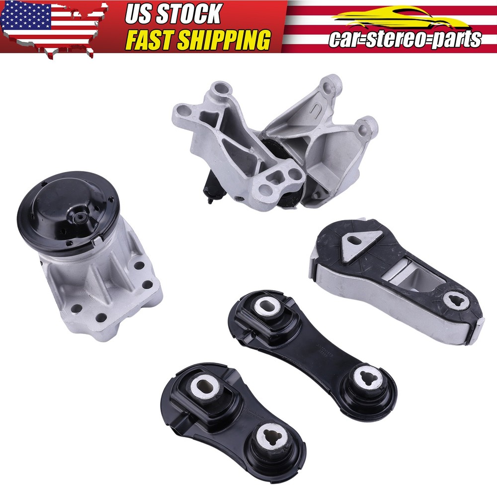 For 2014-2016 Ford Explorer Engine Motor, Trans & Torque Strut Mount Set 5Pcs