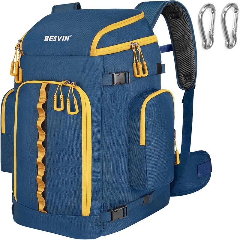 Ski Boot Bag Waterproof Large Capacity Ski Snowboard Backpack Organizer Storage