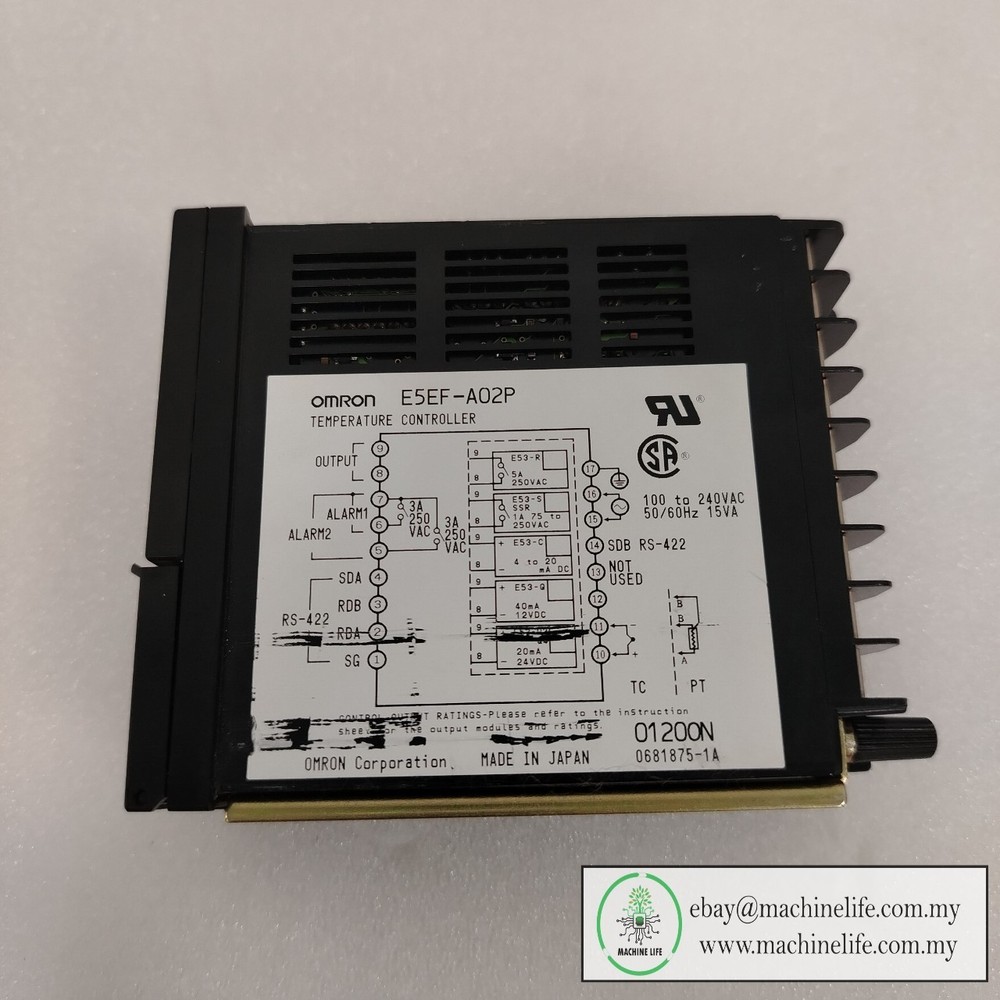 Omron E5EF-A02P Temperature Controller
