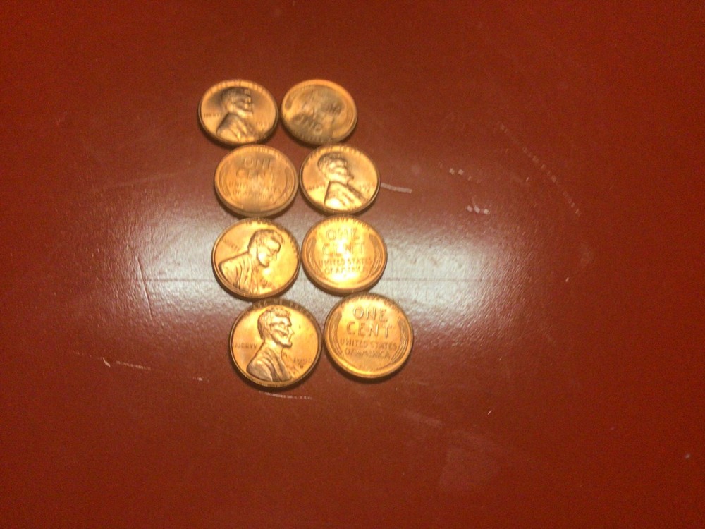 1950D PENNY ROLL BU ROLL