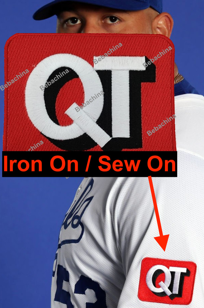 QT Patch QuikTrip Patch Kansas City Royals Baseball Jersey Ad Patch Embroidered!
