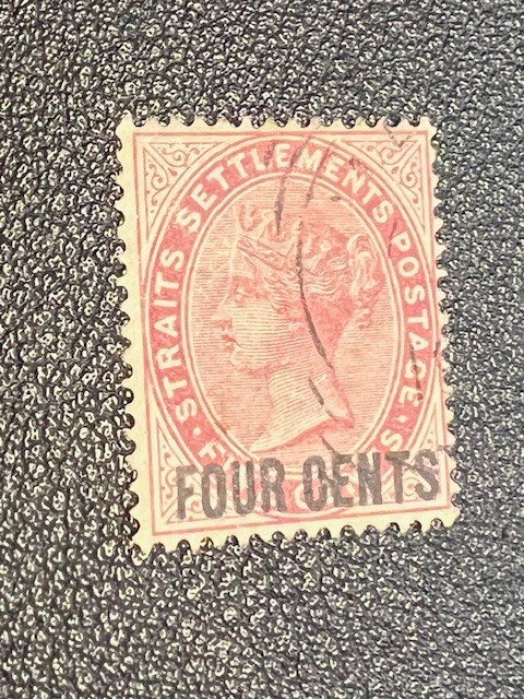 Straits Settlements stamp 92 used