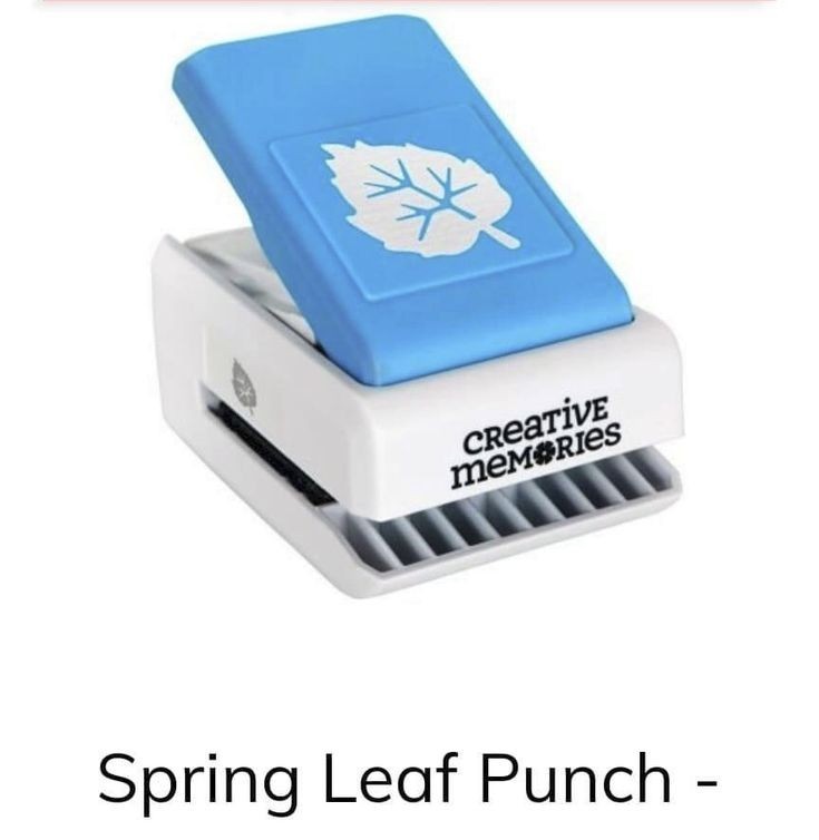Creative Memories Spring Leaf Punch