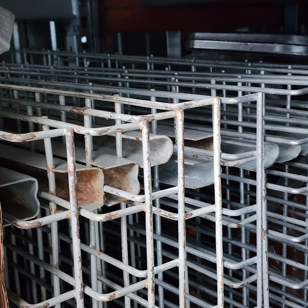 Teardrop Pallet Rack Racking Decking Steel Wire Mesh 48" X 36"