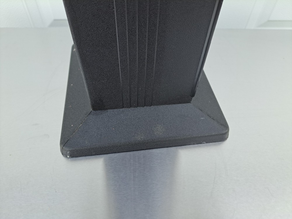 ALPHA Black 60 Capacity CD Storage Display Tower