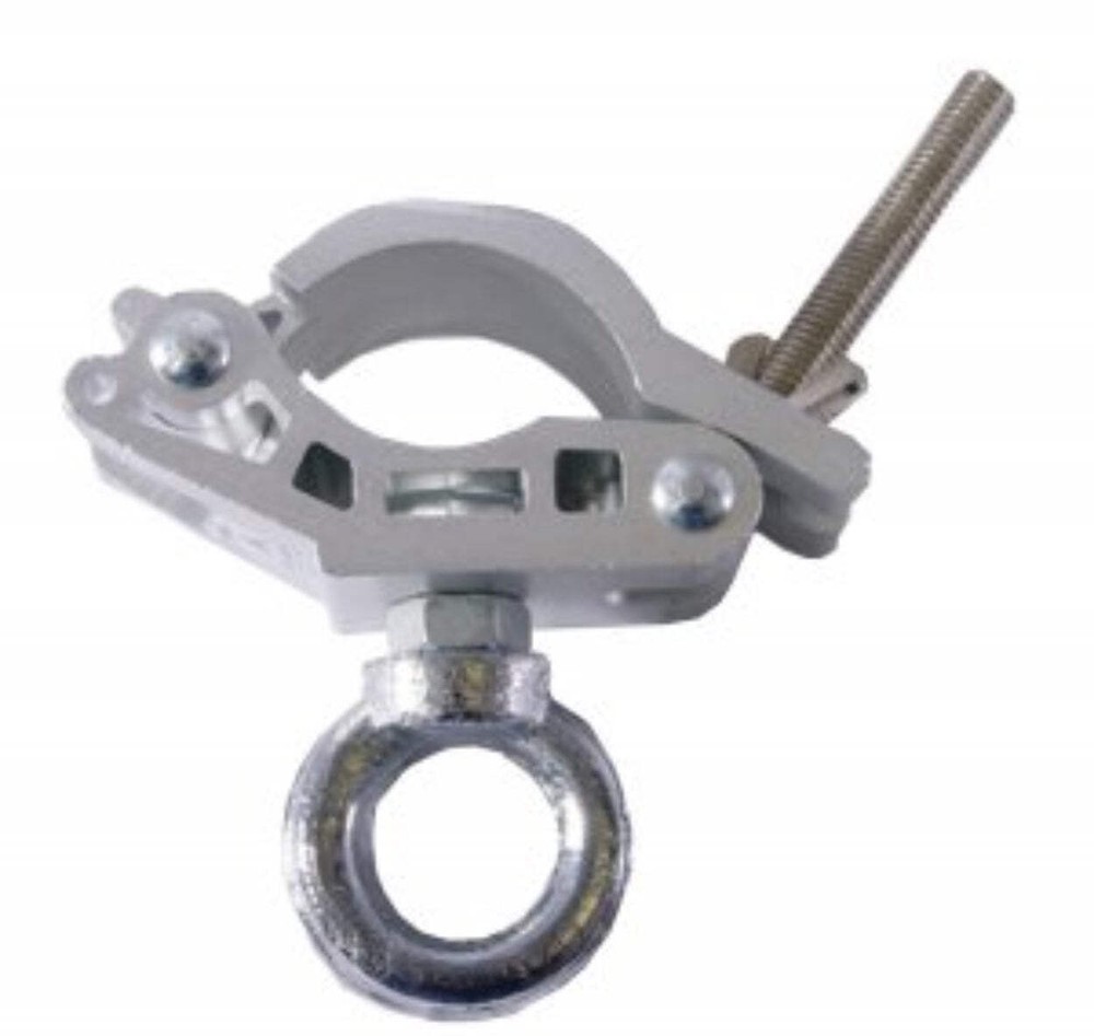 HD ADJUSTABLE PIPE CLAMP WITH EYEBOLT