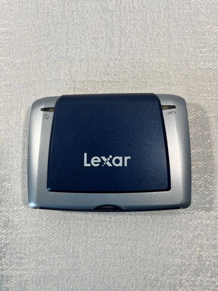 Lexar RW022 Silver USB 2.0 Multi-Card Reader, No Cable, Untested