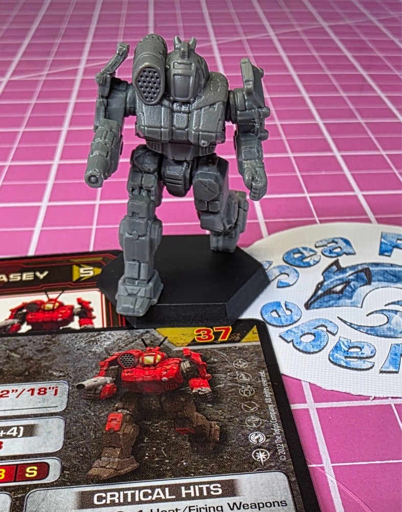 BattleTech Griffin Mech -- Kell Hounds Striker Lance + Cards