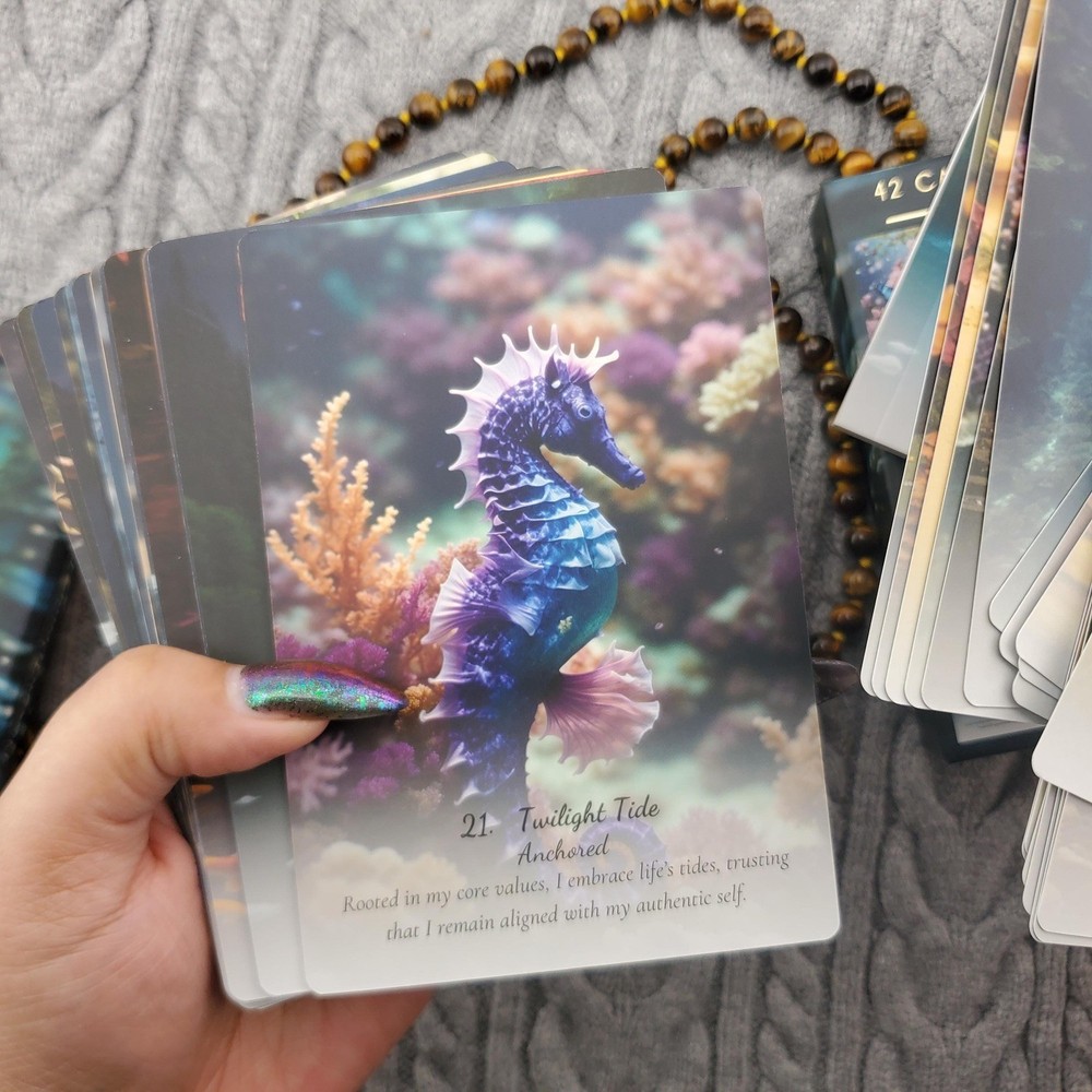 Enchanted Waters Oracle 42 Card Oracle Deck USED