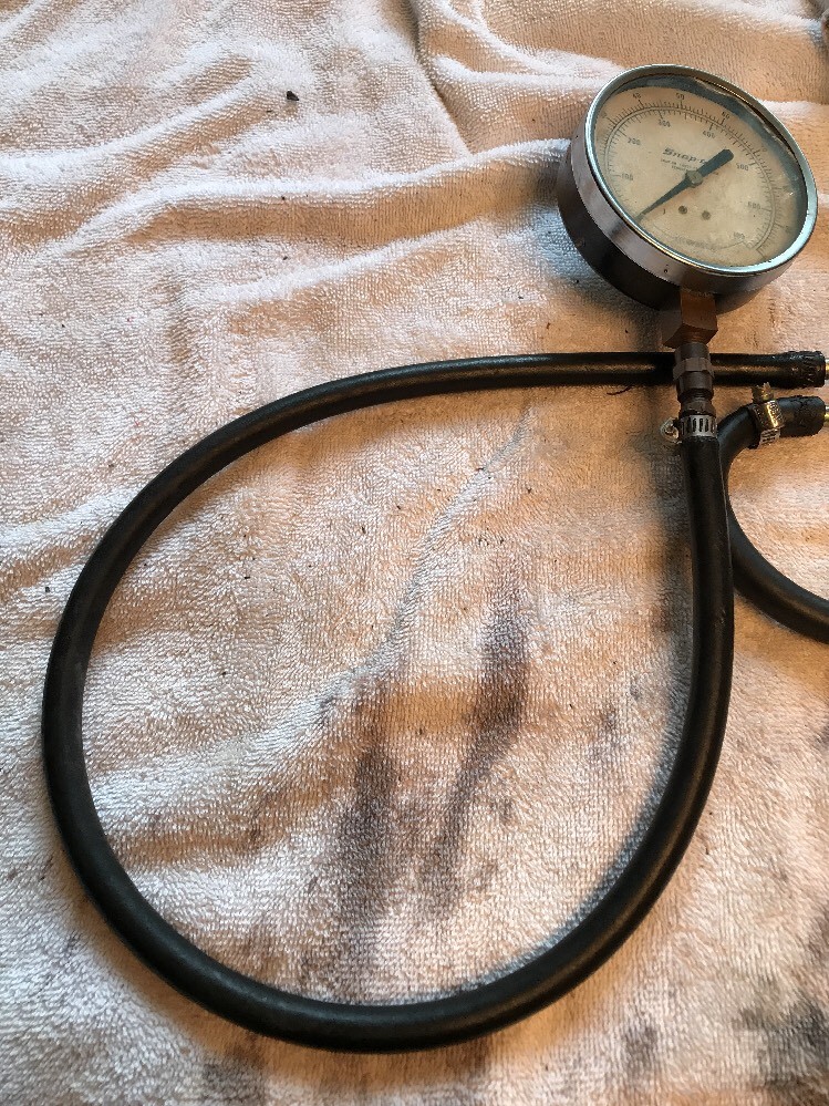 Snap On 100PSI Kilopascal Compression Gauge Vintage Parts Tools