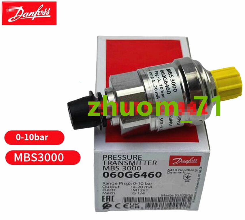 1PC Danfoss pressure sensor MBS3000 060G6460