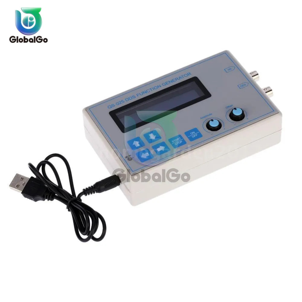 1-65534HZ DC 9V LCD Display Digital DDS Function Signal Generator Module