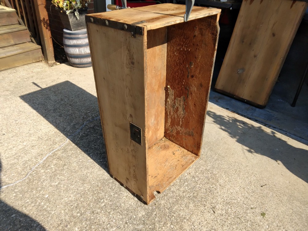 Civil War Stage Coach Steamer Trunk