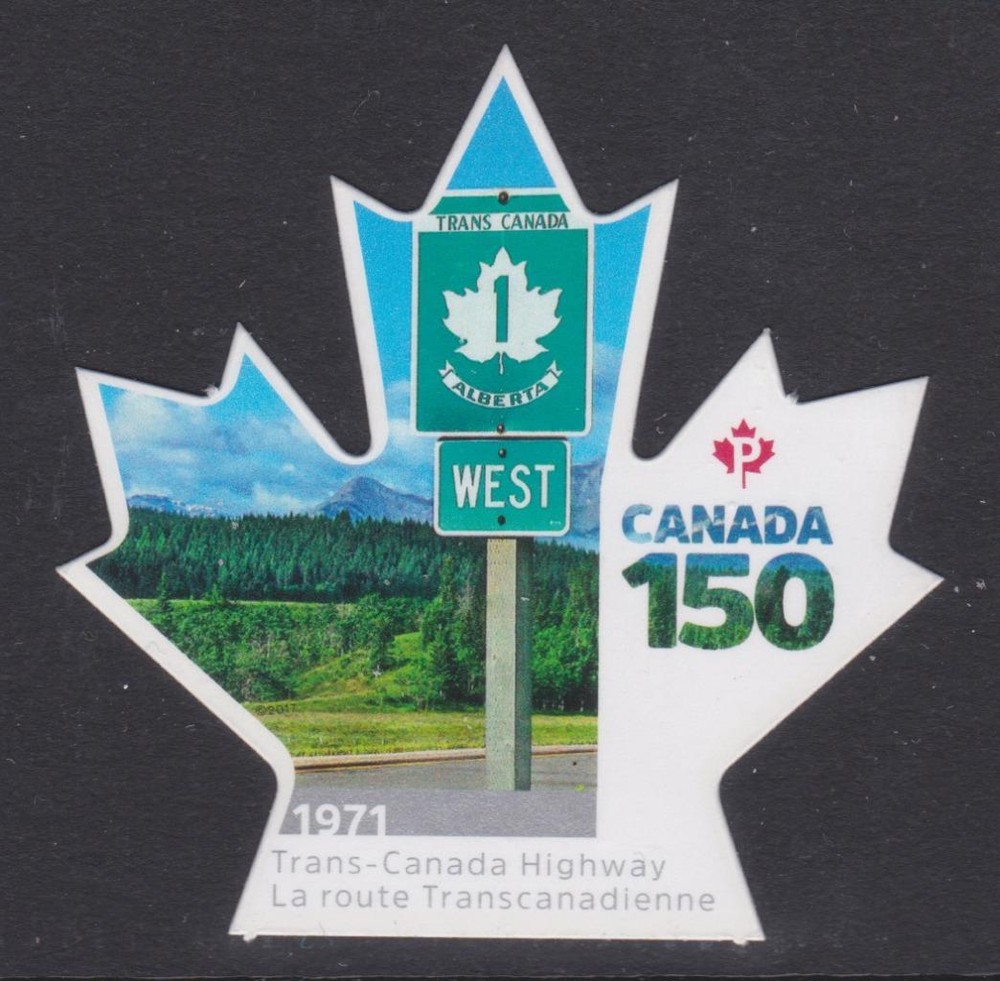 Canada 2017 # 3001i Canada 150 (Trans-Canada Highway) - Unused