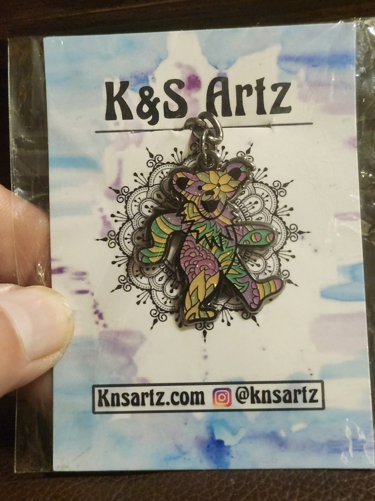 Grateful Dead Bear Key Chain