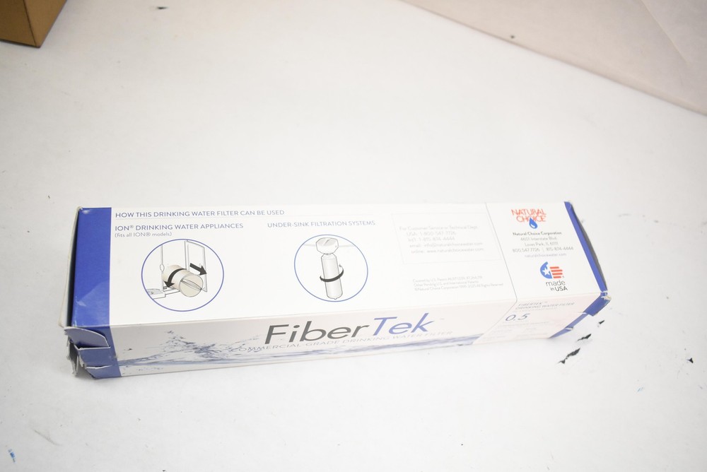 FiberTek Drinking Water Filter 0.5 Micron 6906 White For Aqua Optima Evolve