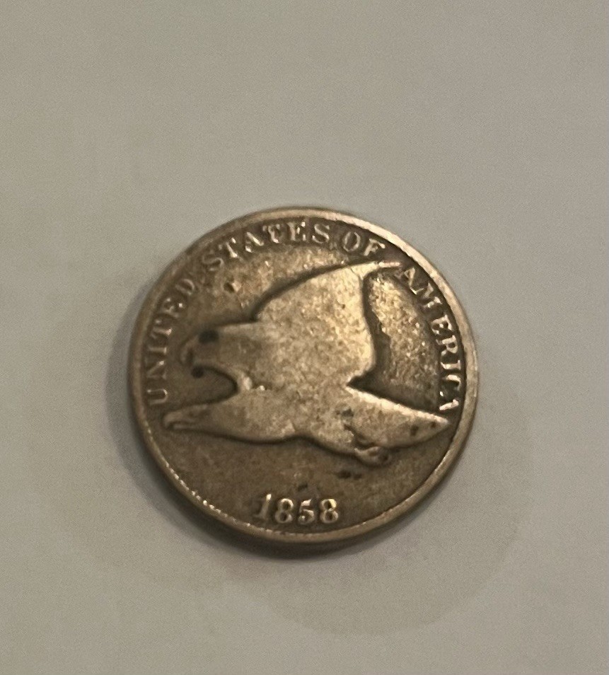 1858 flying eagle cent