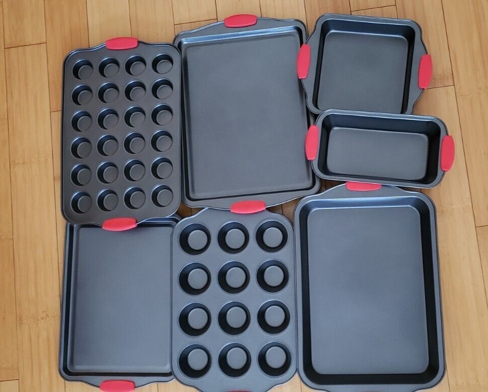 NEW PERLLI Nonstick Bakeware Set 10 Piece Bakeware set