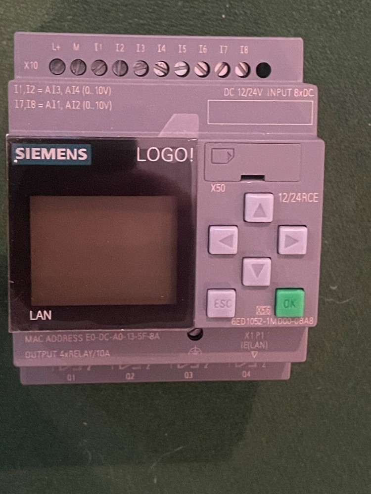 *NTO* SIEMENS PLC 6ED1052-1MD00-0BA8 LOGO 24V