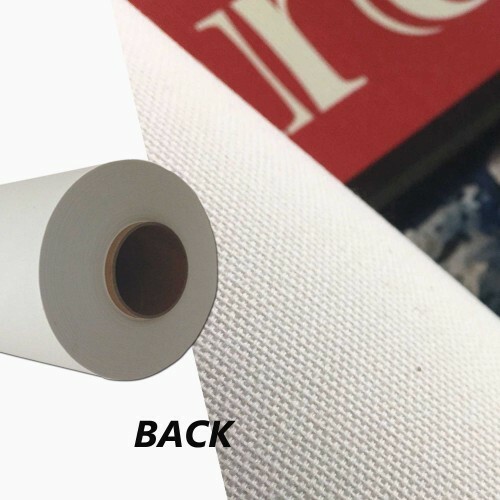 54"x100ft.Roll Polyester Cotton Inkjet Printing Canvas for Eco-Solvent Printers