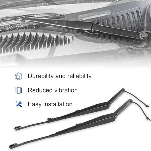 Front Windshield Wiper Arm Kit Replacement For Chevy Silverado Tahoe Avalanche