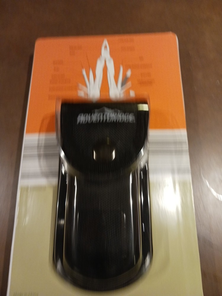 Adventuridge 17-In-1 Multi-Tool Includes Sheath Factory Sealed