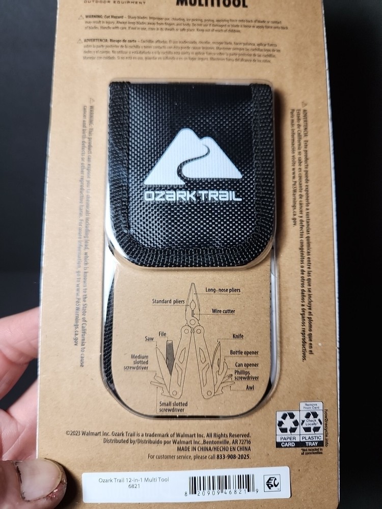 Ozark Trail 12-in-1 Multitool with Sheath