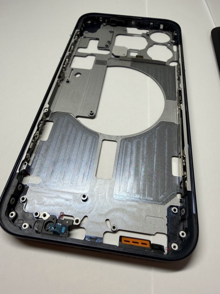 iPhone 15 Pro Max Housing Frame + Back Glass OEM Replacement Color Blue