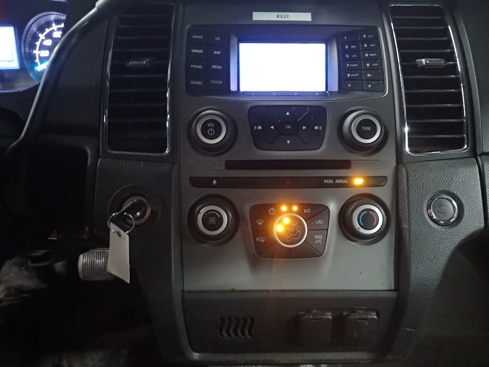 13 TAURUS Radio control panel, 4.2" screen opening, SEE OPTIONS