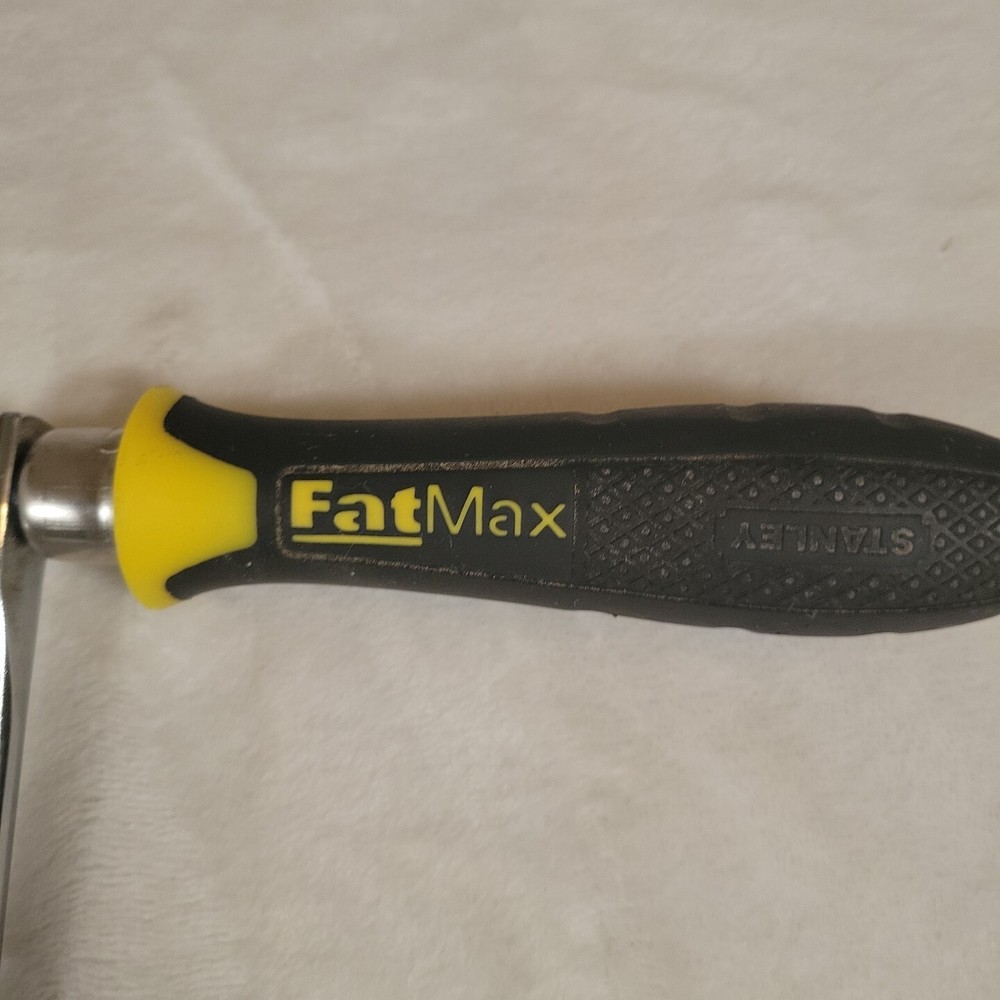 Stanley Fatmax 015106 Coping Saw Handle, Black Grip Handle, Without Blade
