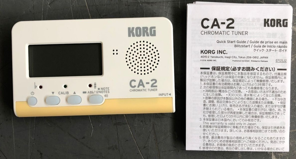 🔥New🔥 Korg CA-2 Chromatic Tuner
