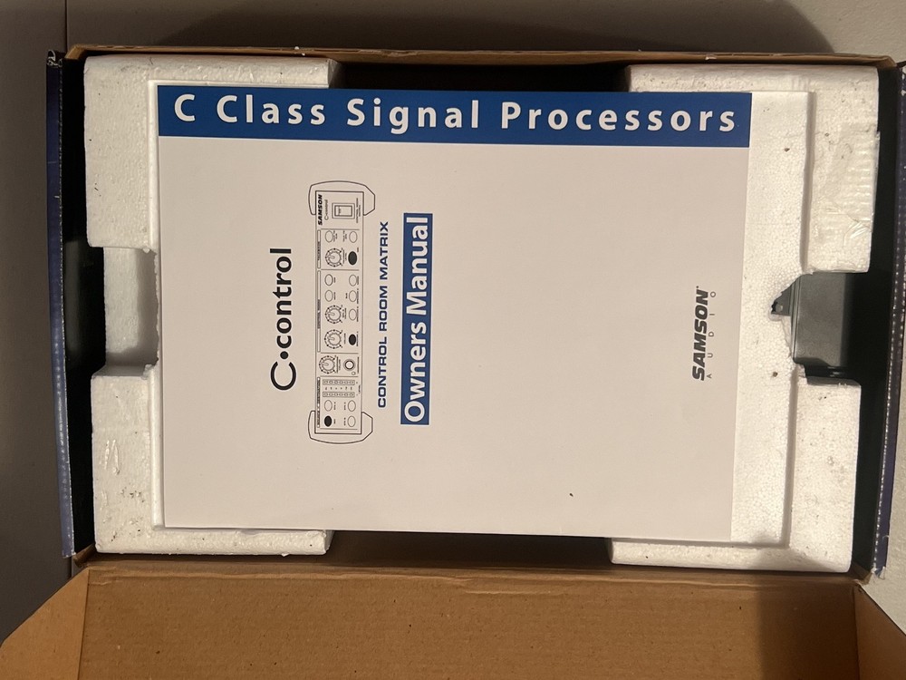 SAMSON C AUDIO CONTROL CONTROL ROOM MATRIX SELECTOR