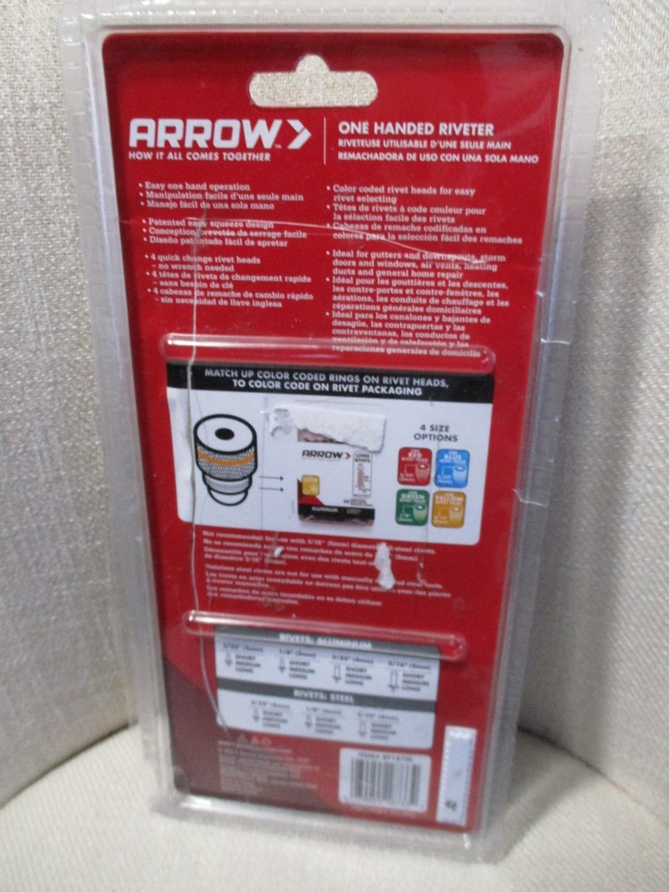 Arrow One Handed Riveter RT187M