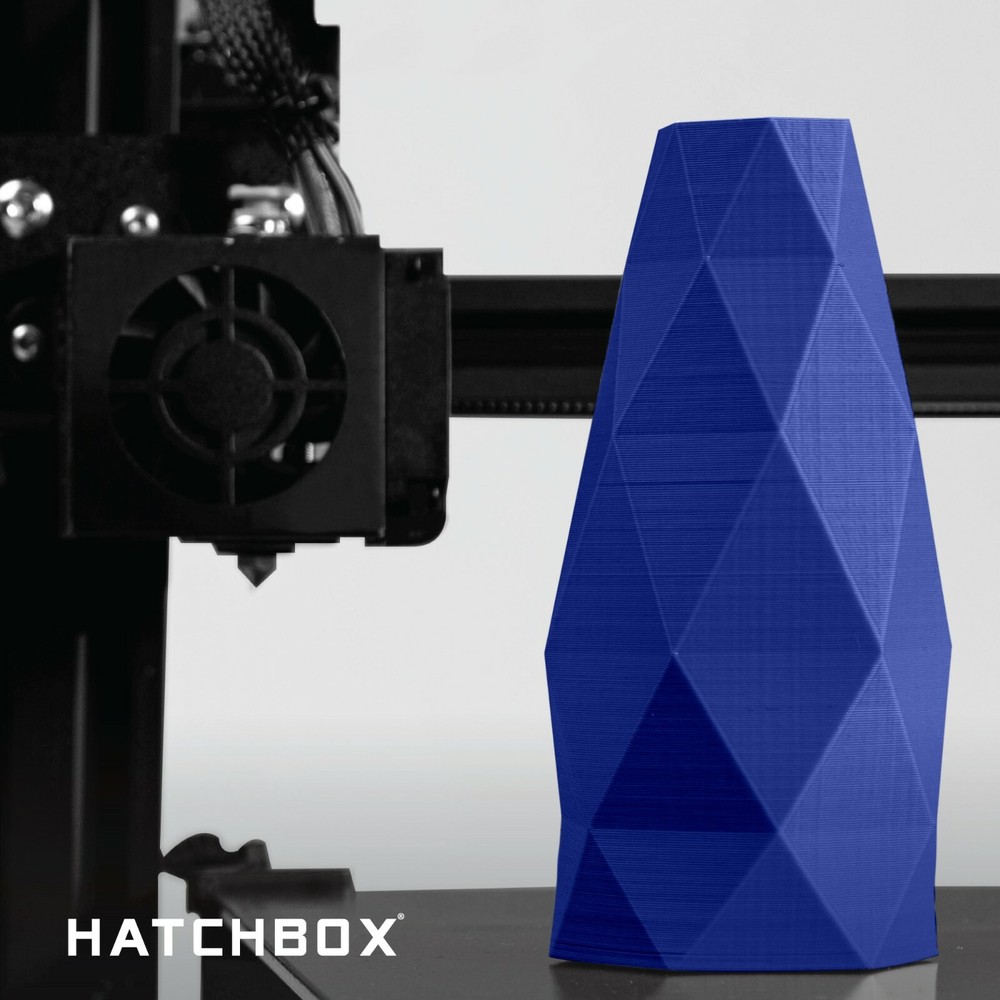 HATCHBOX ABS 1.75 mm 3D Printer Filament in Blue, 1kg Spool