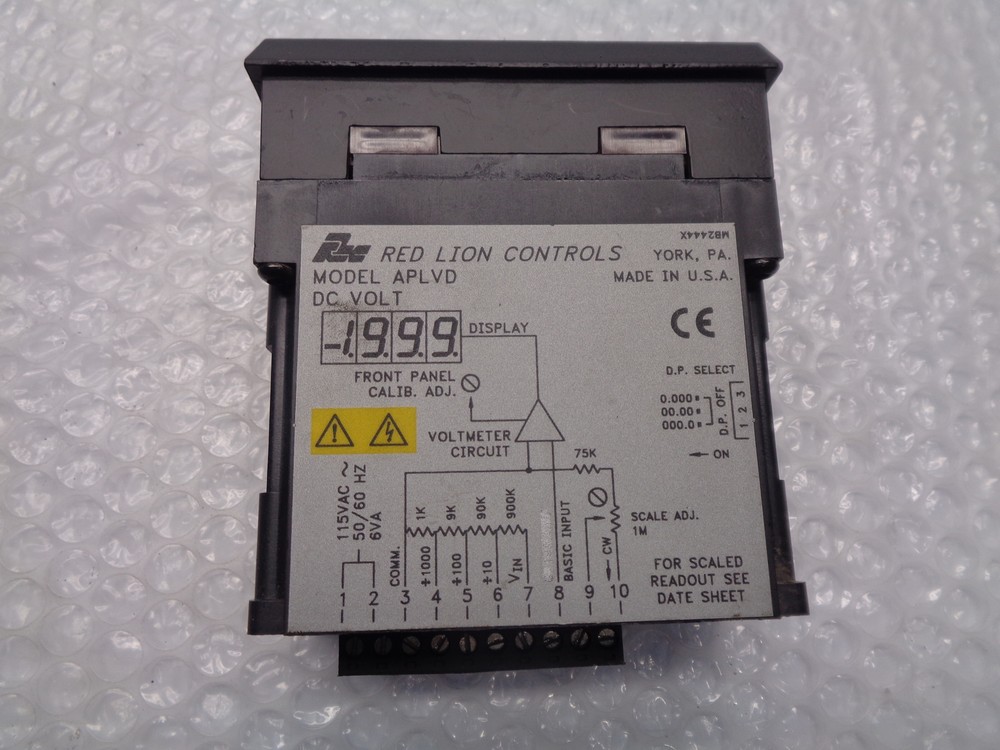 RED LION APLVD4000399 PANEL METER NSNP